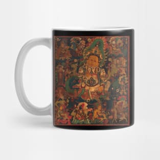 Vaishravana, Guardian of Buddhism and Protector of Riches Mug